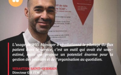 L’usage de WiiS Manager a révolutionné le pilotage du flux patient