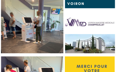 Vimed affirme sa confiance en renouvelant les bornes d’accueil patients