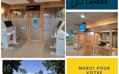 Bornes d’accueil patients au CIL de Mimizan