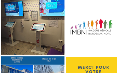 Renouvellement bornes d’accueil patient chez IMBN