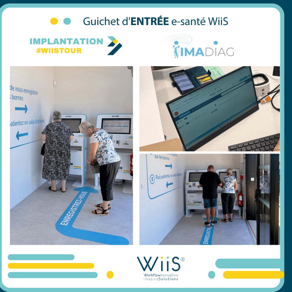 imadiag quissac (2) Accueil patient zone rurale - borne WiiS centre imagerie Quissac